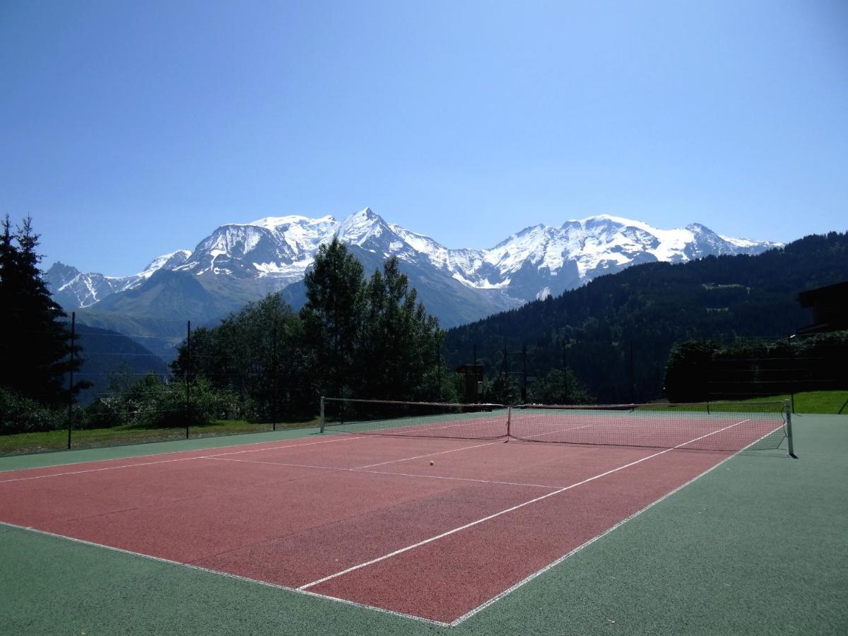 圣热尔韦莱班Duo Des Alpages Vue Exceptionnelle Sur Le Mont Blc公寓 外观 照片